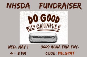 Chipotle Fundraiser for NHSDA